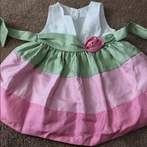 Bonnie Baby 18 months toddler girl Easter dress